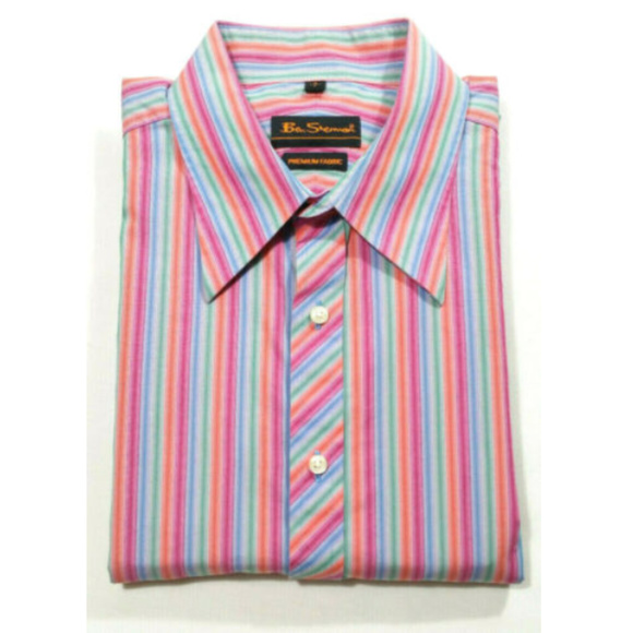 Ben Sherman Other - BEN SHERMAN Button Down Dress Shirt 2307E2